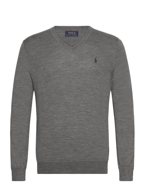 2/30 Merino Wl Rws-Lsl-Plo Polo Ralph Lauren Grey