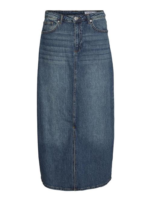 VERO MODA Nederdel  blue denim / brun