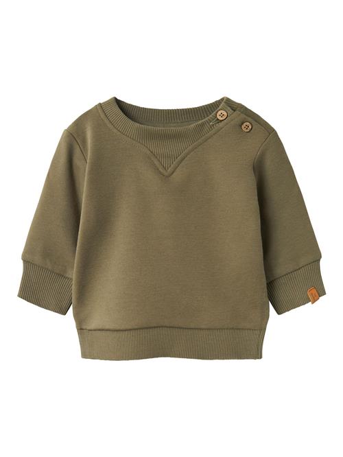 Lil'Atelier Sweatshirt  khaki / orange