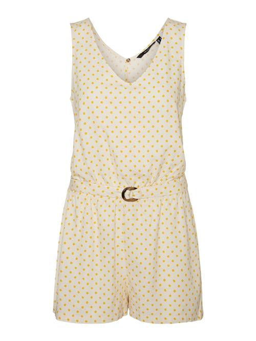 VERO MODA Jumpsuit 'ASTIMILO'  beige / gul