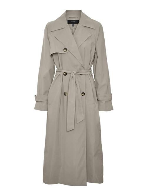 VERO MODA Overgangsfrakke 'TESSAGOLD'  mørkebeige