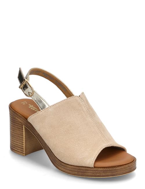 Women Sandals Tamaris Cream