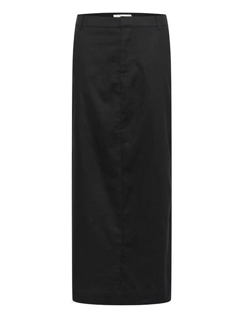 Gzizza Linen Mw Skirt Gestuz Black