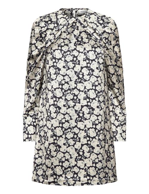 Evie Straight Fit Mini Dress Malina Black