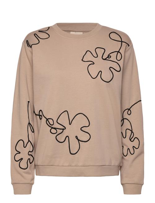 Pullover From Freequent In A Soft Material. The Pullover Has A Rounded Neckline, FREE/QUENT White
