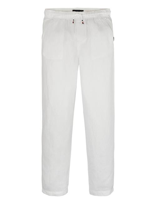 Relaxed Linen Viscose Pant Tommy Hilfiger White