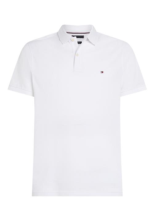 Ic Linen Pique Reg Polo Tommy Hilfiger White