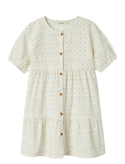 Nmfhailey Ss Loose Dress Lil Lil'Atelier Cream