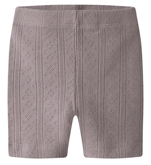 Name It Cykelshorts - NmfJsilke - Purple Dove m. HulmÃ¸nster