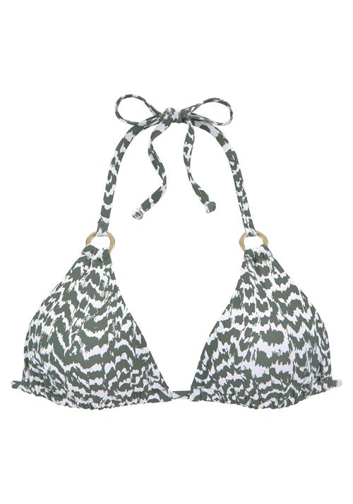 LASCANA Bikinioverdel  oliven / hvid