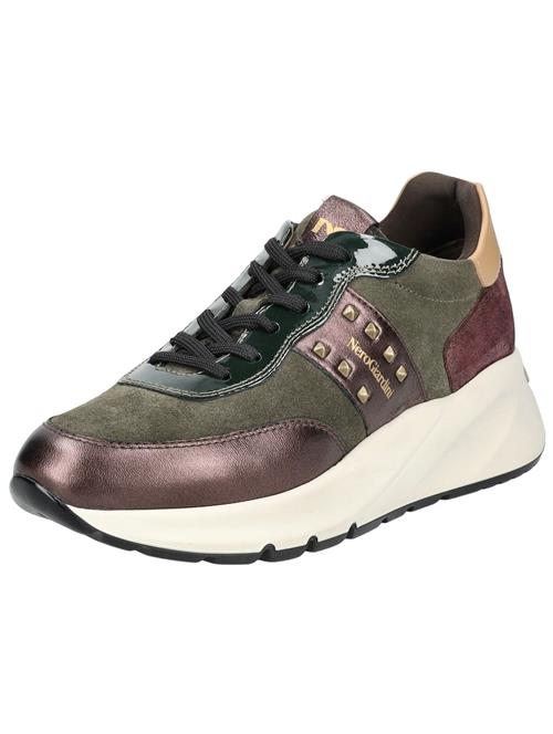 Nero Giardini Sneaker low  guld / mørkegrøn / bordeaux