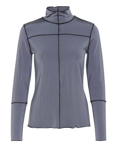KAREN BY SIMONSEN Shirts 'Tyler'  grå / sort