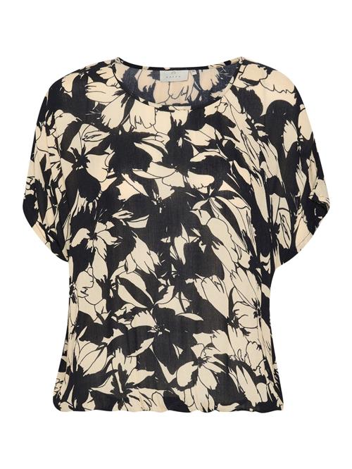Se Kaffe Bluse 'Lokia'  sand / sort ved About You