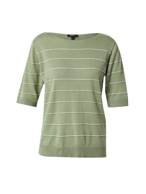MORE & MORE Pullover  oliven / hvid