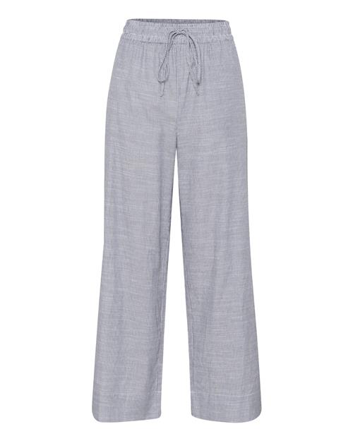 My Essential Wardrobe Bukser 'SkyeMW'  mørkegrå / hvid