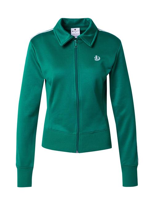 Champion Authentic Athletic Apparel Sweatjakke  grøn / hvid