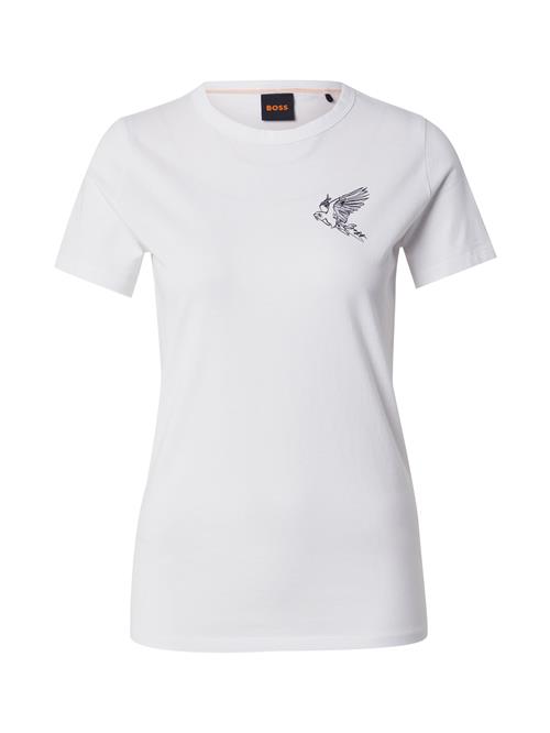 BOSS Shirts 'C Elogo 21'  sort / hvid
