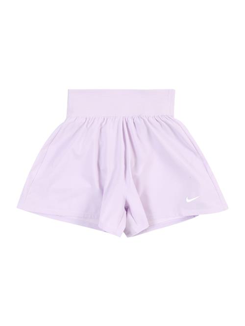 NIKE Sportsbukser  lavendel / hvid