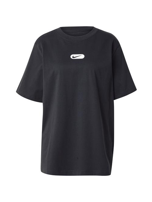 Nike Sportswear Shirts 'SWOOSH'  sort / hvid