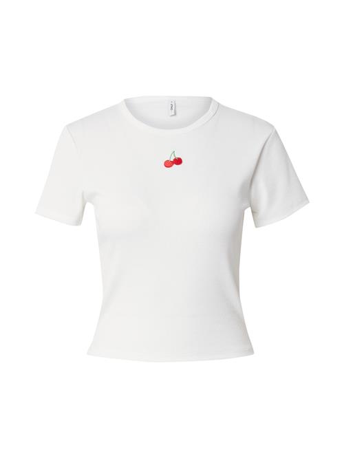 ONLY Shirts 'ONLDANIELLA'  rød / hvid