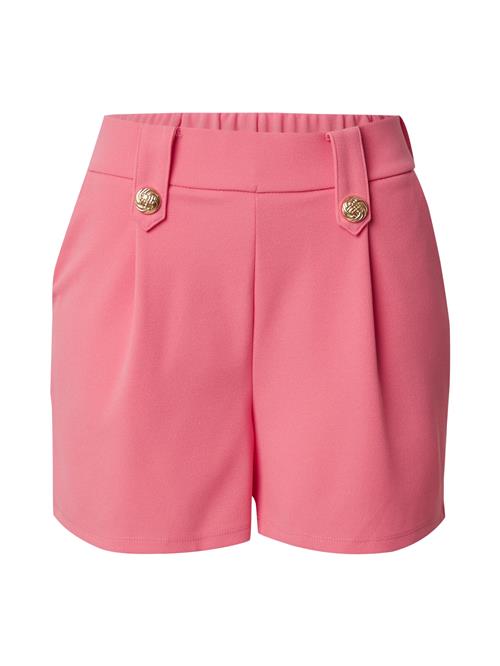ONLY Bukser med lægfolder 'ONLSANIA'  lys pink