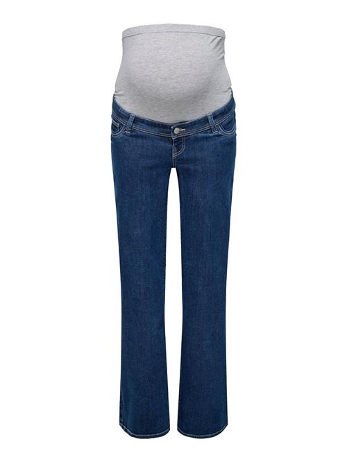 Only Maternity Jeans 'OLMWauw'  mørkeblå / grå