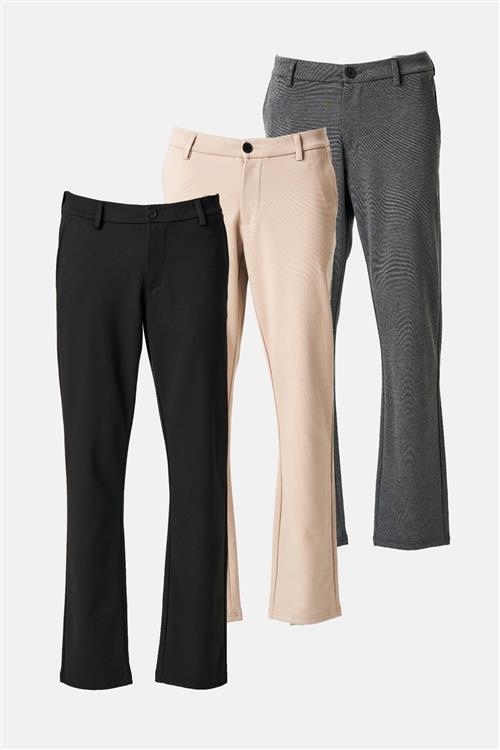 TEESHOPPEN 3 stk. Originale Performance Pants (Regular) - Pakketilbud - Regular fit - Bukser med stretch - TeeShoppen