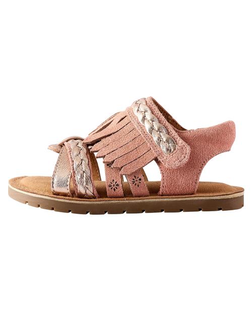 Next Sandaler  rustbrun / rosa guld