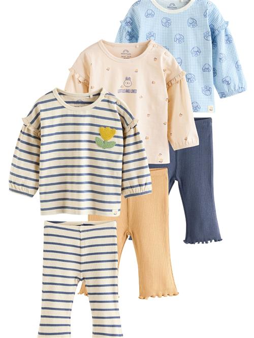 Next Sæt '3-teiliges Set'  beige / camel / navy / gul