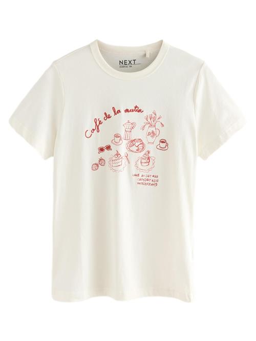 Next Shirts  ecru / cranberry