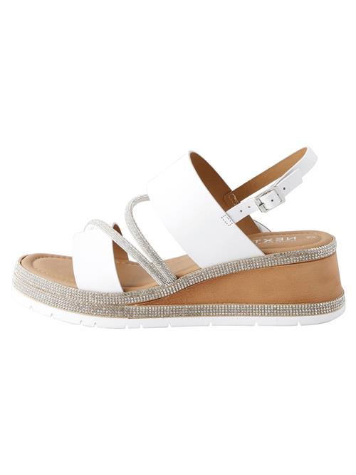 Next Sandaler 'Forever Comfort'  sølv / hvid