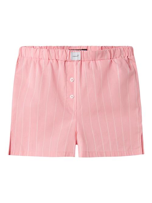 NAME IT Bukser  pink / hvid