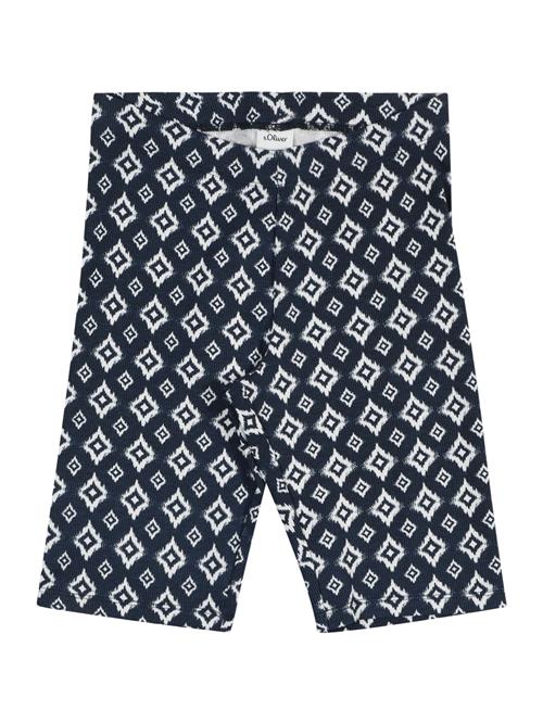 s.Oliver Leggings  mørkeblå / hvid