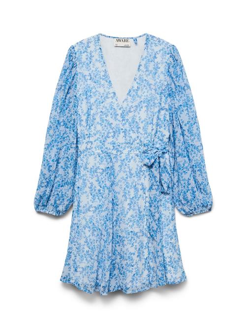 VERO MODA Kjole 'AWAudora'  blå / azur / lyseblå