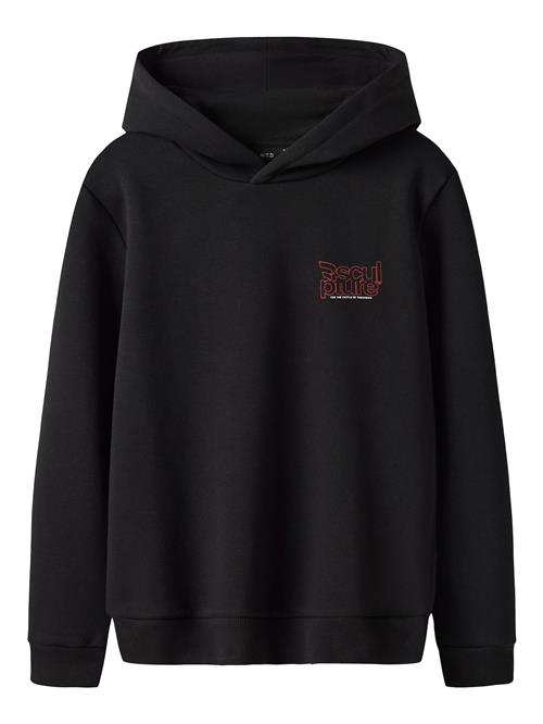 NAME IT Sweatshirt  rød / sort / hvid
