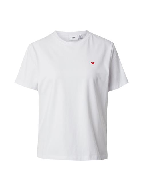 VILA Shirts 'VINora'  rød / hvid