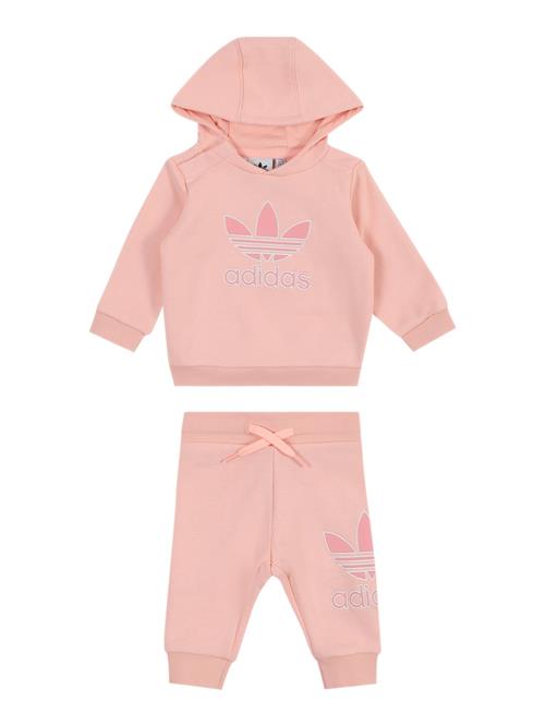 ADIDAS ORIGINALS Joggingdragt  lyserød / pudder