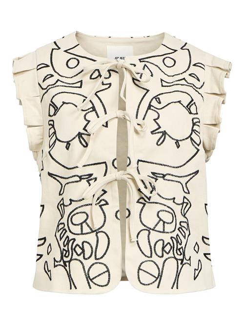 OBJECT Vest  sort / uldhvid