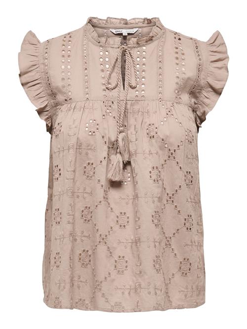 ONLY Bluse 'ONLReva'  mokka