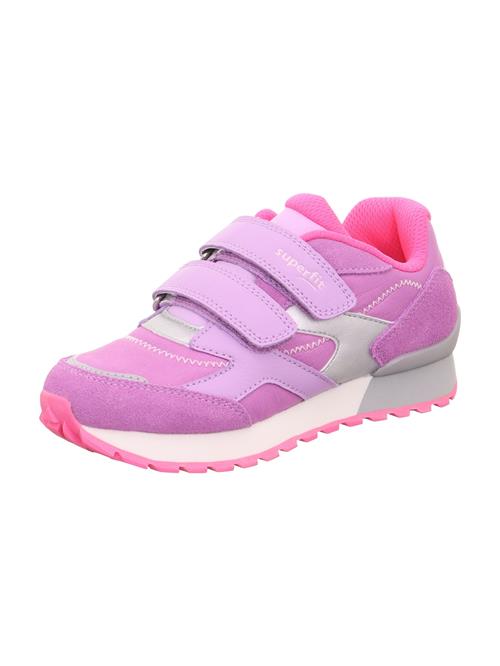 SUPERFIT Sneakers 'DASH'  grå / lilla / neonlilla
