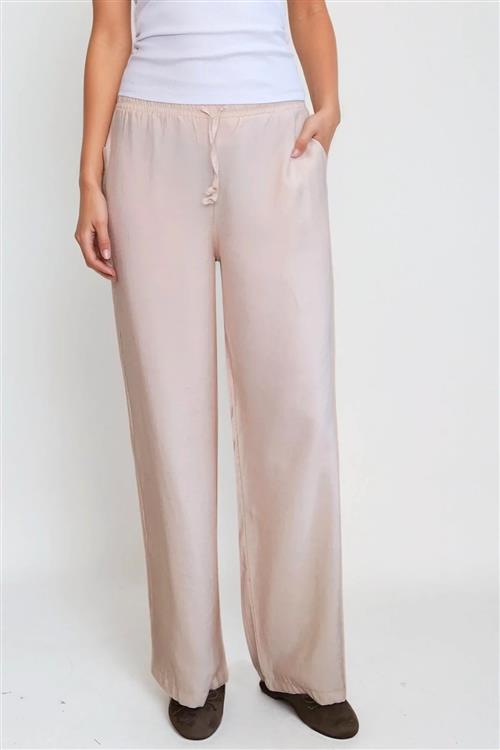 Mia Pants - Beige - TeeShoppen