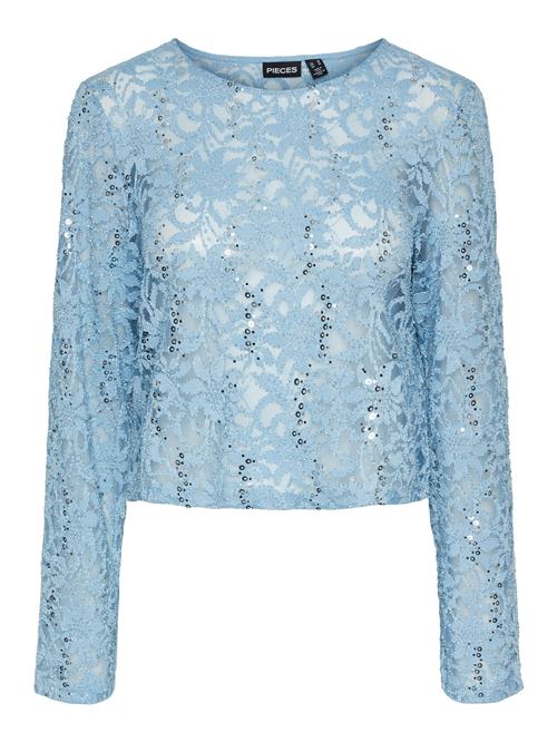 PIECES Bluse 'PCRoxy'  lyseblå