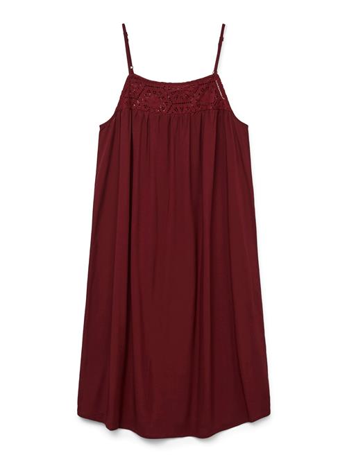 VERO MODA Kjole 'VMGRACE'  bordeaux
