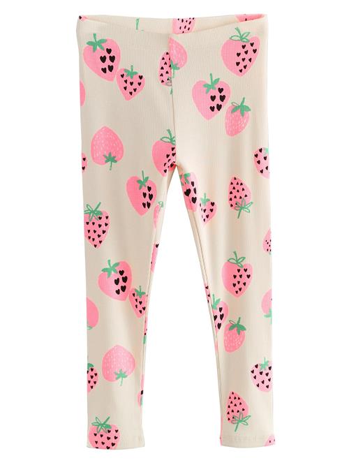 Next Leggings  beige / lysegrøn / pink / sort