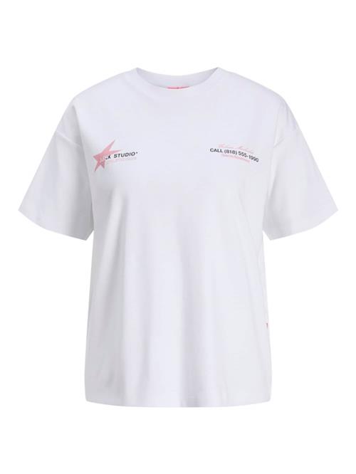 JJXX Shirts 'JXATHLETICO'  lyserød / sort / hvid