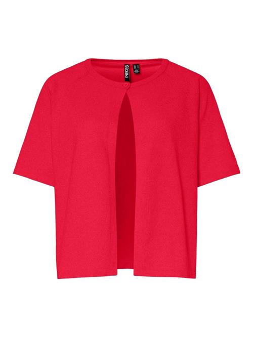 PIECES Cardigan 'PCBree'  blodrød