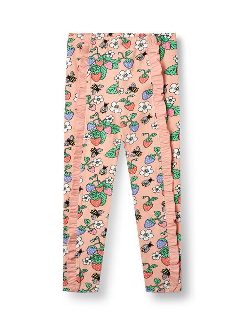 Småfolk Leggings  lemon / lyserød / sort / hvid