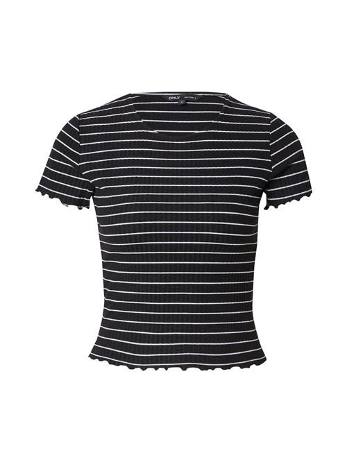 Se ONLY Shirts 'ONLEmma'  sort / hvid ved About You
