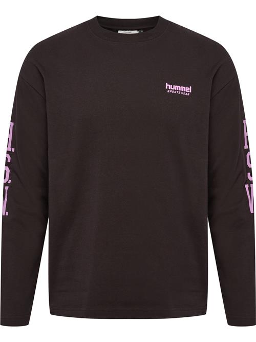 Hummel Bluser & t-shirts  antracit / orkidee