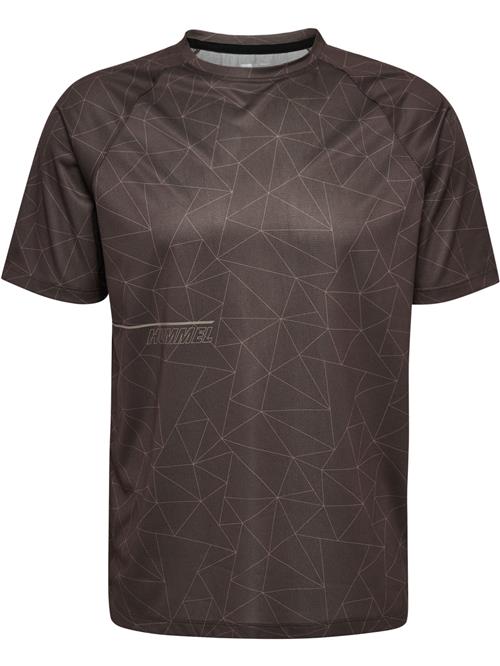 Hummel Funktionsbluse 'Court'  beige / mørkebrun
